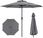 Parasol ogrodowy Costway Parasol Tarasowy 260Cm Szary 7629 - zdjęcie 1