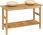 Zakito Home Szafka Łazienkowa Z Umywalkami Drewno Tekowe 132X45X75Cm Kolor Kremowy (ZH3096580) - zdjęcie 4