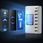 Ładowarka do telefonu Bedee 8X Usb Zasilacz 60W Lcd - zdjęcie 4
