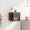Zakito Home Szafka nocna przydymiony dąb 35x37x35cm (ZH836470) - zdjęcie 3