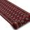 Bestenteppichede Chodnik Nain Wełniany Rozeta 6177 51066 Bordo / Beż 80cm Czerwony 80x1100cm - zdjęcie 2