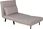 Venture Design sofa rozkładana Vicky jednoosobowa beżowa 70cm - zdjęcie 3