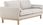Venture Design Sofa trzyosobowa Olympos Beżowa 214cm - zdjęcie 5