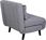 Venture Design sofa rozkładana Vicky jednoosobowa szara 70cm - zdjęcie 2