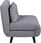 Venture Design sofa rozkładana Vicky jednoosobowa szara 70cm - zdjęcie 5