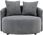 Venture Design Sofa Kelso okrągła szara boucle - zdjęcie 6