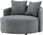 Venture Design Sofa Kelso okrągła szara boucle - zdjęcie 3