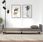 Dkd Home Decor Sofa rozkładana z poduszkami tkanina taupe - zdjęcie 3
