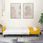 Dkd Home Decor Sofa rozkładana 2-osobowa żółty aksamit - zdjęcie 3