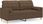 Nowodvorski sofa 2-osobowa z poduszkami dekoracyjnymi tkanina brązowa 140 cm - zdjęcie 2