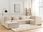 Blmeble Sofa z ottomaną lemvig jasnobeżowy lewostronny kod: B411262 - zdjęcie 3