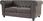 Mendler Luksusowa 2-osobowa sofa do salonu Chesterfield sztuczna skóra 160 cm ~ okrągłe nóżki brązowy - zdjęcie 3