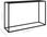 Zakito Home Stolik konsolowy ze szkła hartowanego 120x35 czarny (ZH322816) - zdjęcie 2