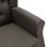 Zakito Europe Fotel Z Podnóżkiem Taupe 68X78X94Cm Pianka Drewno (Ze320159) - zdjęcie 4