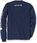Koszulka Carhartt Logo Long Sleeve Navy - zdjęcie 3