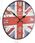 Zakito Europe Zegar ścienny Retro Różnokolorowy MDF Średnica 30cm Grubość 2,2cm Wymaga baterii AA (ZE50627) - zdjęcie 6