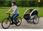 Przyczepka Rowerowa dla Dzieci Jogger Transportowa 3w1 do Roweru 2 Osobowa KRUZZEL 25372 - zdjęcie 5