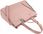 JGL Just Glamour Włoska Torebka Damska kuferek listonoszka WHSG18671 Pink - zdjęcie 4
