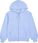 Bluza damska Champion Full Zip Hoodie Sweatshirt błękitna 117787 BS186 - zdjęcie 6