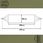 Hamak Hage Hamak Ogrodowy Turystyczny Boho Dwuosobowy 100X200cm 150Kg Army Green - zdjęcie 3