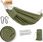 Hamak Hage Hamak Ogrodowy Turystyczny Boho Dwuosobowy 100X200cm 150Kg Army Green - zdjęcie 2
