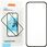 Fixed Szkło Hartowane Full Cover 2 5D Tempered Glass Do Google Pixel 9A Czarna Ramka - zdjęcie 4