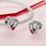 Charms Zawieszka Charms Serce Mama i Dziecko Srebro 925 Charmsy Trusky - zdjęcie 2