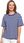 Luźna Koszulka T-shirt Damski z Krótkim Rękawem Bluzka w Paski Moraj XL - zdjęcie 6