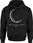 I Wish i could fly in a spaceship one day Męska bluza z kapturem (XL, Czerwony) - zdjęcie 2
