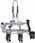 Uchwyt rowerowy Amos Bagażnik Rowerowy Platforma Na Hak 2 Rowery Tytan 7 Pin 75Kg Odchylany - zdjęcie 4