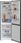 Lodówka Lodówka Beko B5RCNA345HXBR2 Z Zamrażalnikiem Dolnym 179,6cm Dark Inox - zdjęcie 5