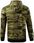 Męska bluza CAMO ZIPPER z kieszeniami kangurka - zdjęcie 4