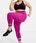 Nike Air Legginsy Fuksja Plus Dri-Fit Da3114564 1X - zdjęcie 4