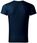 Bawełniana koszulka męska T-shirt Fit V-neck MALFINI Granatowa - zdjęcie 4