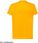 T-shirt JHK TSRA 150 - męski z krótkim rękawem wzmocniony lycrą ściągacz, 100% bawełna, 155-160g - mandarynkowy M - zdjęcie 2