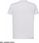 T-shirt JHK TSRA 150 - męski z krótkim rękawem wzmocniony lycrą ściągacz, 100% bawełna, 155-160g - srebrny S - zdjęcie 2