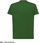 T-shirt JHK TSRA 150 - męski z krótkim rękawem wzmocniony lycrą ściągacz, 100% bawełna, 155-160g - zieleń butelkowa M - zdjęcie 6