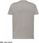 T-shirt JHK TSRA 150 - męski z krótkim rękawem wzmocniony lycrą ściągacz, 100% bawełna, 155-160g - szary melanż 5XL - zdjęcie 3