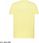 T-shirt JHK TSRA 150 - męski z krótkim rękawem wzmocniony lycrą ściągacz, 100% bawełna, 155-160g - jasno żółty M - zdjęcie 6