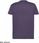 T-shirt JHK TSRA 150 - męski z krótkim rękawem wzmocniony lycrą ściągacz, 100% bawełna, 155-160g - dżinsowy XS - zdjęcie 4