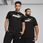 Puma Męska Koszulka Z Krótkim Rękawem Ess No. 1 Logo Tee 68253201 Czarny - zdjęcie 5