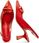 DAMSKIE CZÓŁENKA HISPANITAS HV253867 CORAL (38) - zdjęcie 4