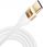 Ładowarka do telefonu 3Mk Hyper Silicone Cable Usb C 100W 2M Biały - zdjęcie 2