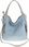 HERNAN Włoska Elegancka Torebka Damska Listonoszka Worek HB0379 L.Blue - zdjęcie 3