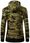 Bluza CAMO ZIPPER dla kobiet, z miękkiej mieszanki bawełny i poliestru - zdjęcie 3