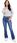 401_ Spodnie damskie dzwony Flare jeans szeroka nogawka _M/38 - zdjęcie 5
