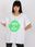 T-shirt Biało-zielony - zdjęcie 3