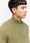 Mustang Style Escondido Oil Green 1015476 6273 MĘSKI SWETER - zdjęcie 3