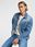 LEE MĘSKA KURTKA JEANSOWA LEE RIDER JACKET WORN INDIGO 112363866 - zdjęcie 3