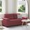 vidaXL Sofa 2 Osobowa Winna Czerwień 140Cm Tkaniną (4105310) - zdjęcie 4